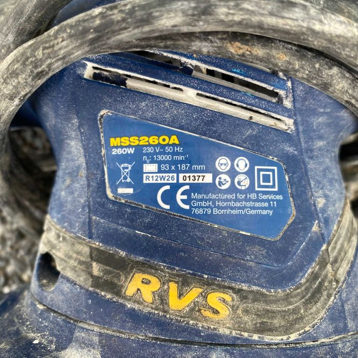 Szlifierka oscylacyjna MacAllister MSS260A 260 W | Używana | Sprawna