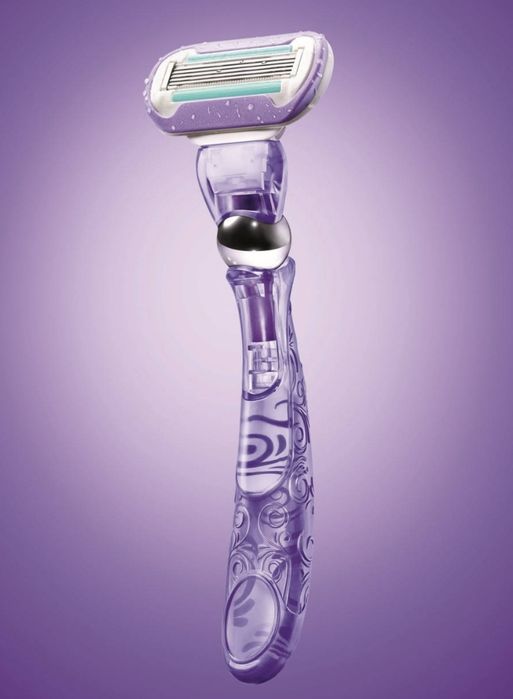 Жіночий станок Venus Swirl FlexiBall з 2 змінними картриджами