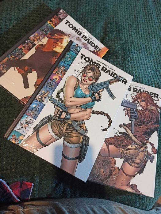Tomb Raider Archiwa - tomy 1-3, nowe, w folii