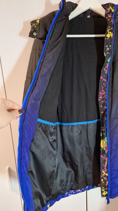 Зимний пуховик пальто на девочку