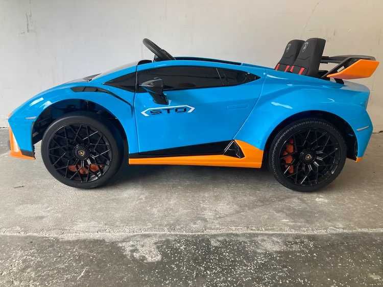 Lamborghini HURACAN STO 24V do 12km/h funkcja DRIFT autko