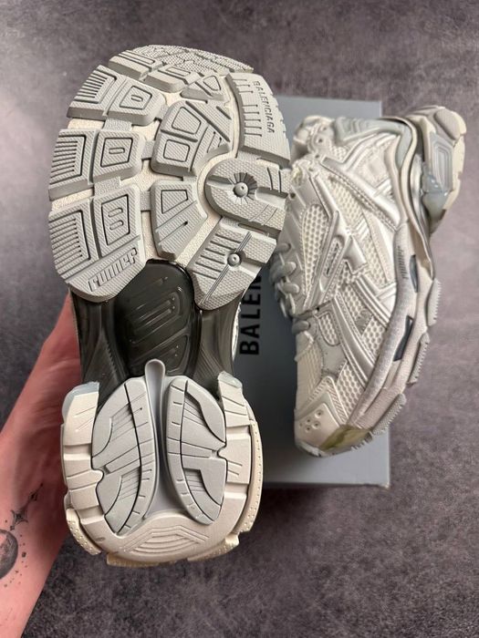 [БЕЗ ПРЕДОПЛАТ] Balenciaga Runner Trainer White/Silver баленси баленсиага раннер