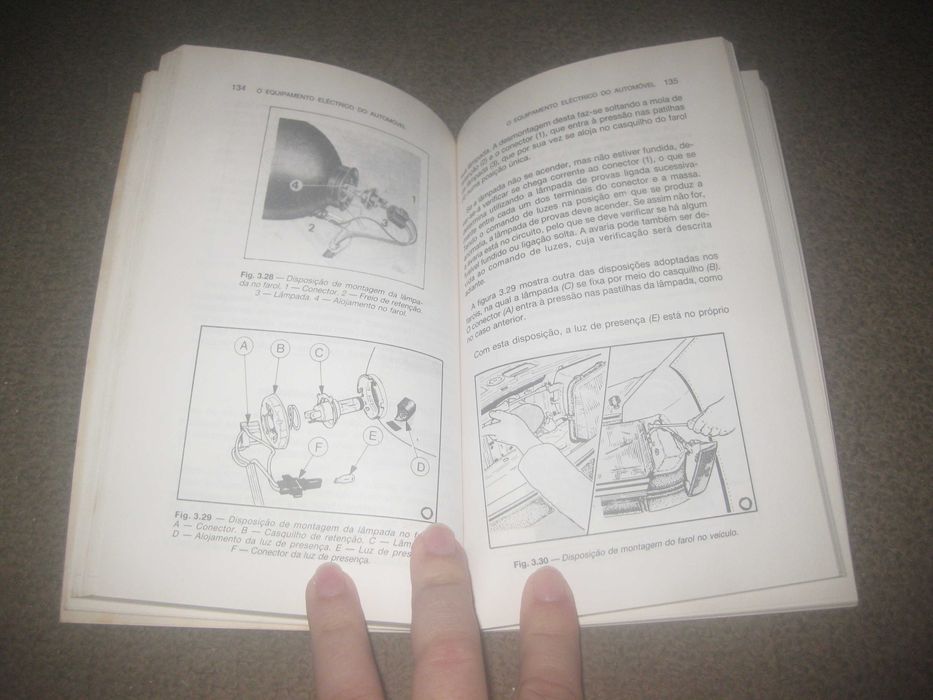 Livro "Manutenção e Reparações do Automóvel" de J.M. Alonso
