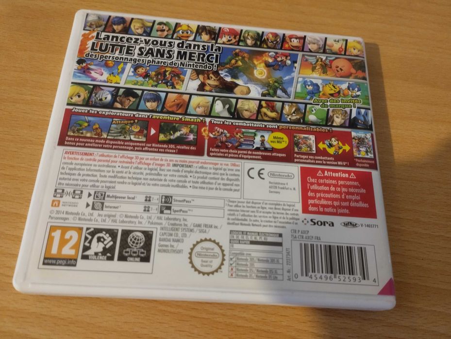 Super Mario Galaxy [Wii] + Super Smash Brothers(3ds)