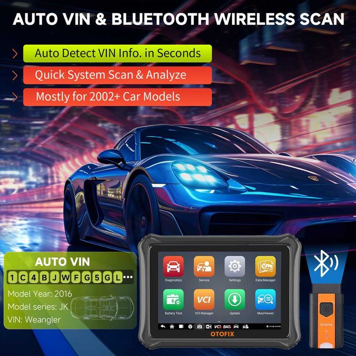 Autel OTOFIX D1 Lite Máquina Diagnóstico OBD +40 Funções (NOVO)