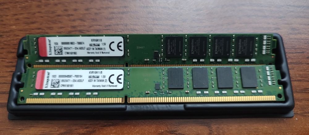 DDR3 1600 4GB, 8GB