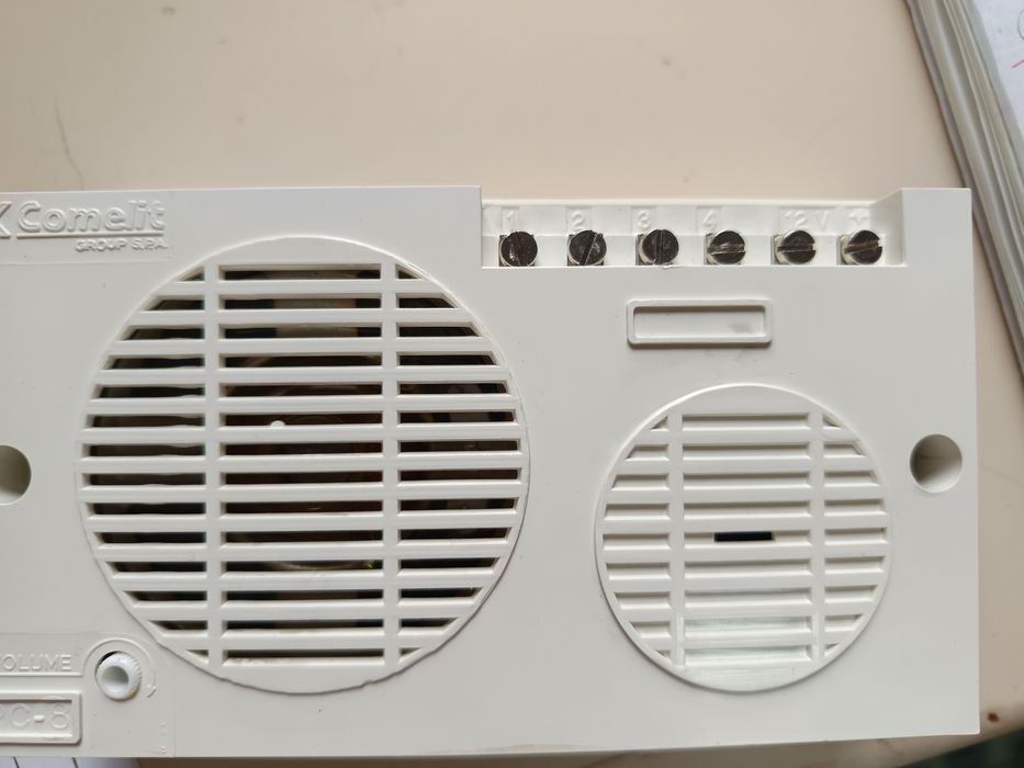 Audio de porteiro comelit