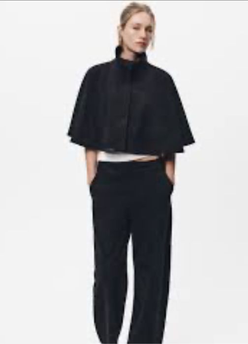 Zara штани брюки із замші