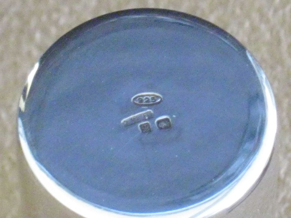 Frasco Perfume Com Prata Maciça de Lei  925`/.. C/Contraste