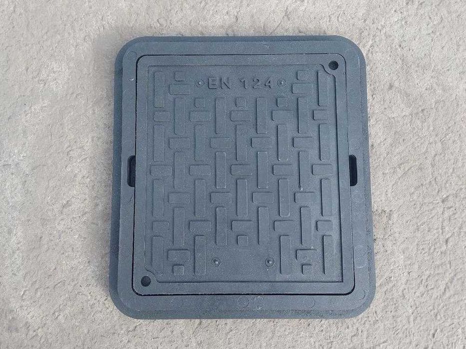 Люк прямокутний садовий 490*540 мм