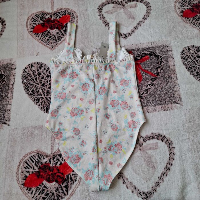 Body w stylu retro w kolorze ecru River Island