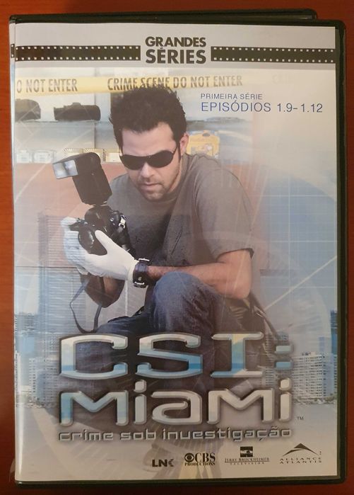 5 DVD's CSI Miami - Serie 1