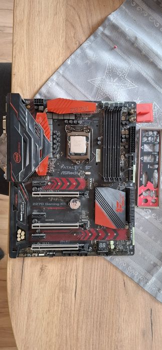 Płyta główna Asrock wraz z procesorem