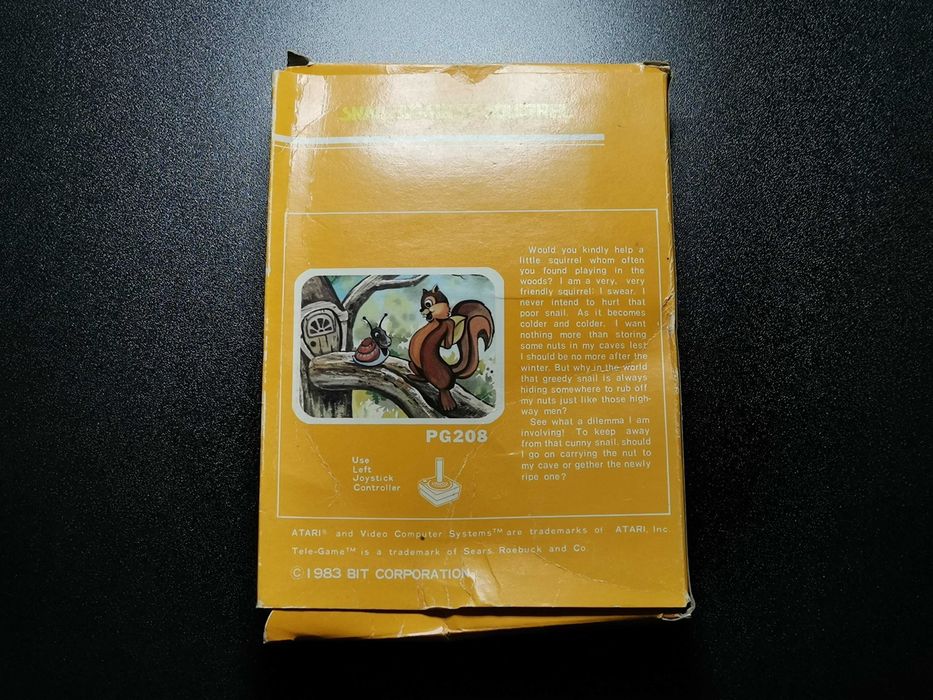 Atari 2600 Snail Against Squirrel