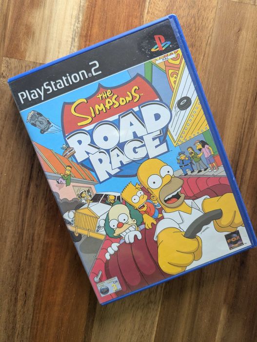 The Simpsons Road Rage PS2 PlayStation 2 Wersja Angielska