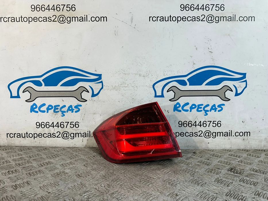 Conjunto Farolins Led Traseiros Trás Esquerdo Direito BMW Serie 3 F30
