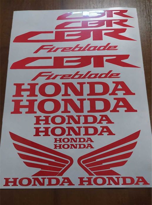 Наклейки на мотоцикл Хонда Honda cbr Fireblade