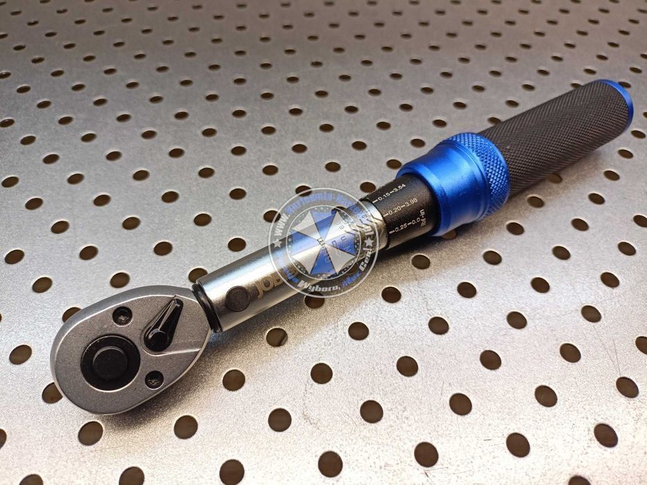 Klucz dynamometryczny 1/4" 1-6Nm Dwukierunkowy! lewy i prawy gwint