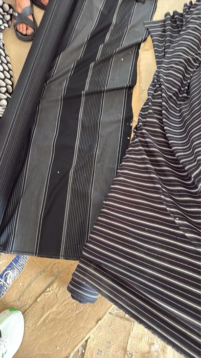 Ткань / опт / костюмка плотная черная - от 3 м -35 грн/м