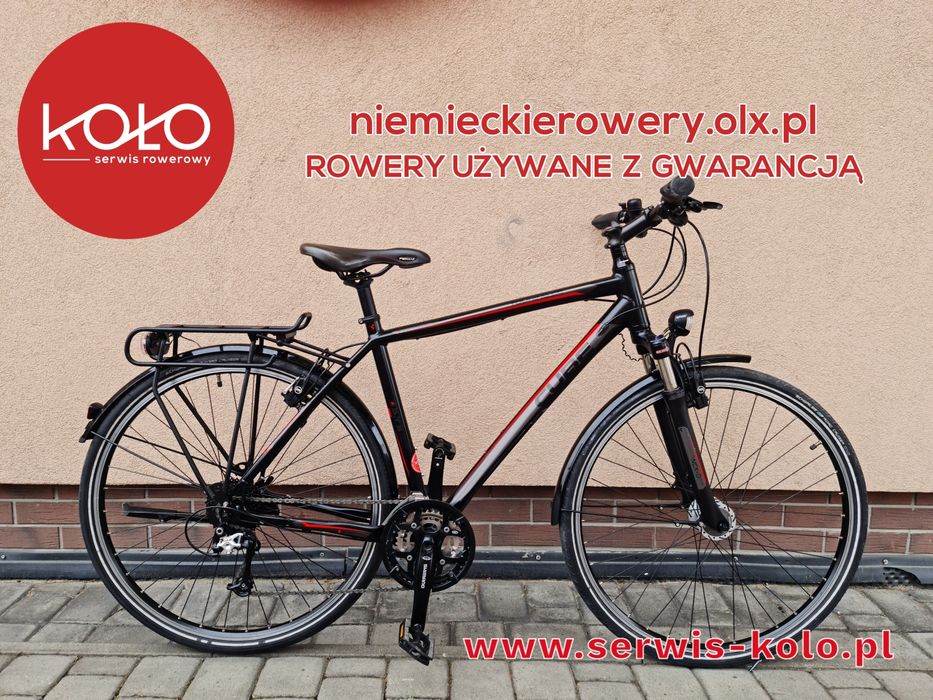 Rower męski trekkingowy CUBE koła 28 SHIMANO DEORE XT aluminium rabat polecam WYSYŁKA