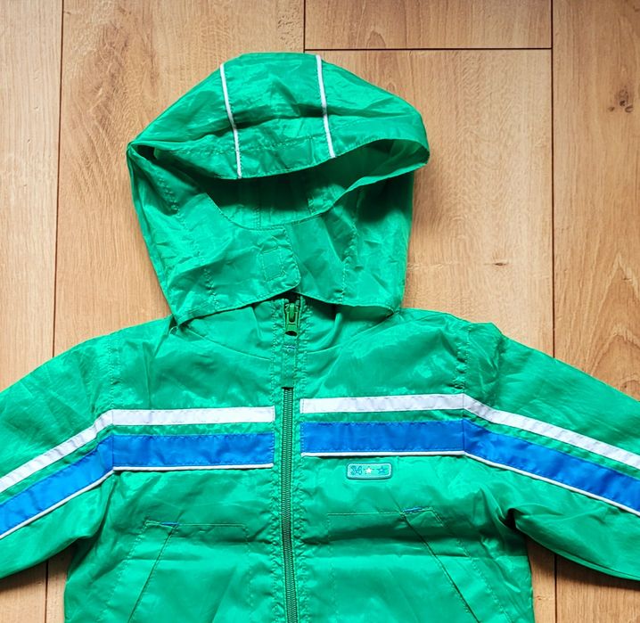 Kurtka wiatrówka chłopięca  z kapturem S.G. Junior roz 1-1,5 lat