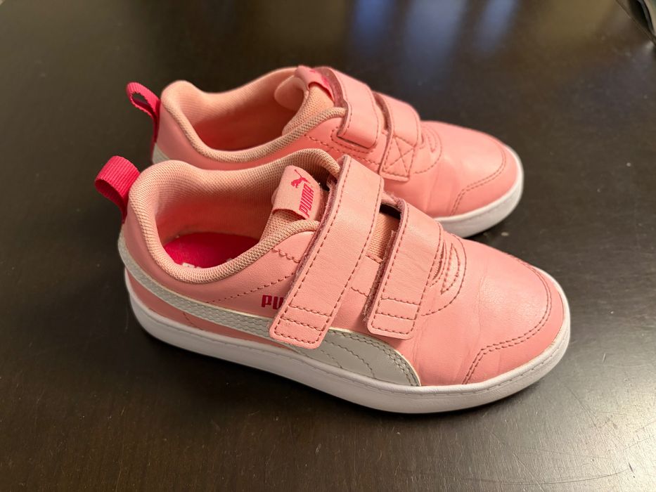 Puma buty sneakersy rozmiar 31, ultralekkie, stan bardzo dobry różowe