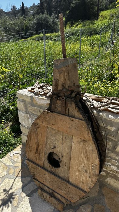 XIX wieczny miech kowalski z Krety