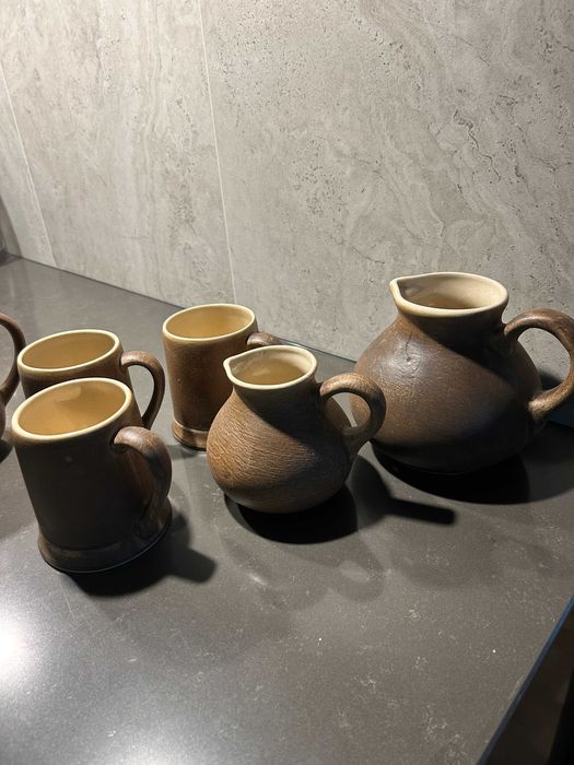 ceramiczne naczynia- komplet