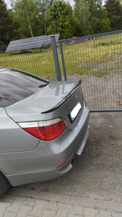 Spoiler Lotka Spojler Dokładka MP Style BMW E60 CZARNY POŁYSK