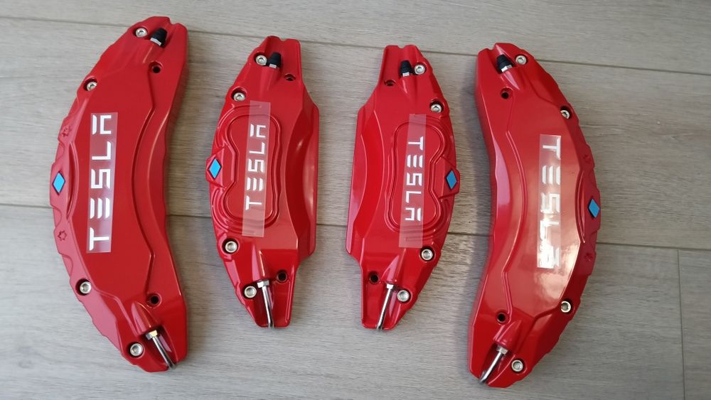 Алюмінієві накладки на супорта Tesla M3 MY 17-24