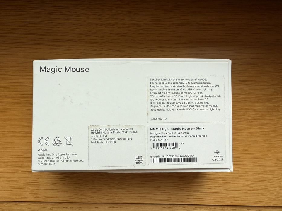 Magic Mouse Black Apple