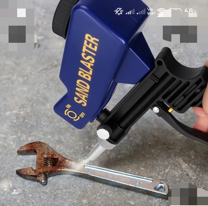 Pistolet do piaskowania