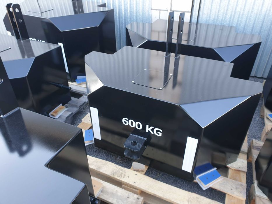 Metalowy Balast Obciążnik TUZ 600 800kg 700kg 1000kg Dostawa cały Kraj