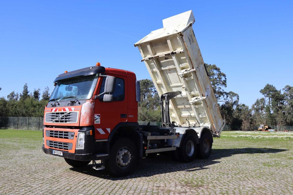 Volvo FM12 380 6×4 2002 Camião Basculante