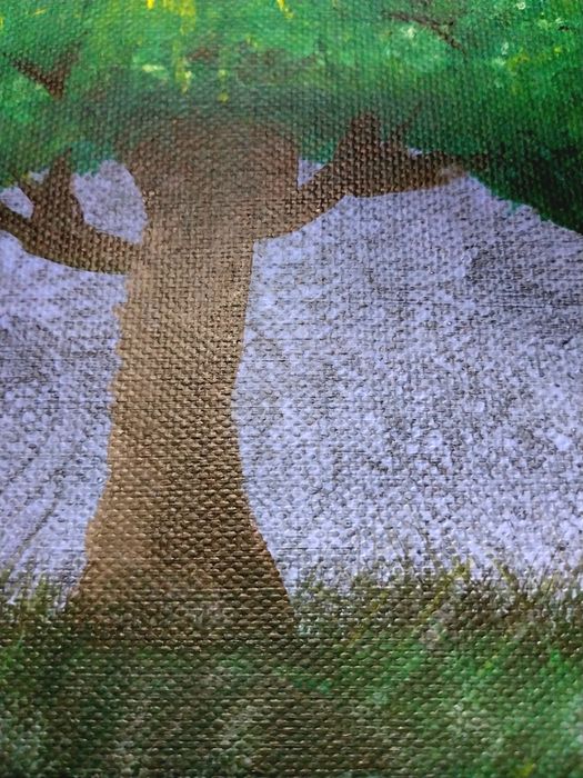 [NEGOCIÁVEL]Quadro pintado a mão | Tinta acrilica 40x40