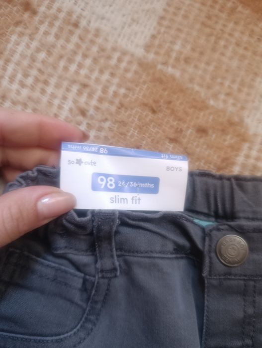 джинсики з мікімаусом.нові.