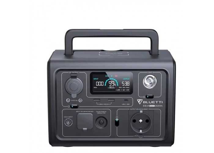 Зарядная станция Bluetti EB3A, 600 Вт, 268 Вт*ч (электростанция
