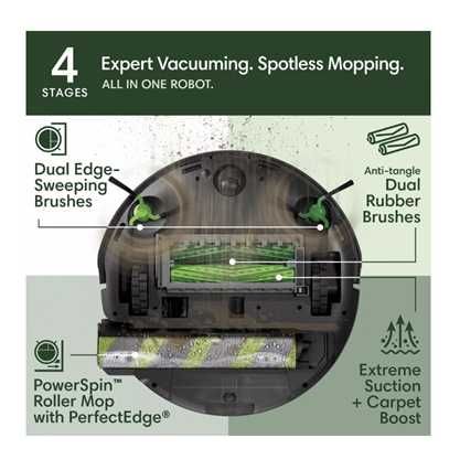 Aspirador Robot Roomba Max 706 Combo + Base AutoWash