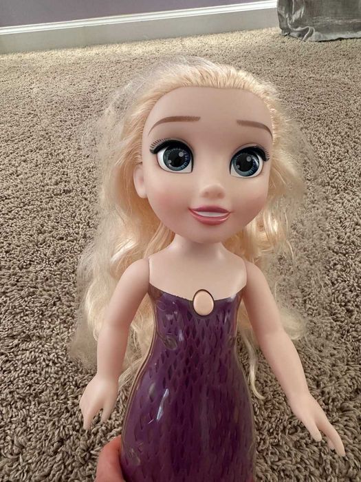 Принцеса Анна (2)  Disney Frozen 36 см СПІВАЮТЬ, ГОВОРЯТЬ, СВІТЯТЬСЯ