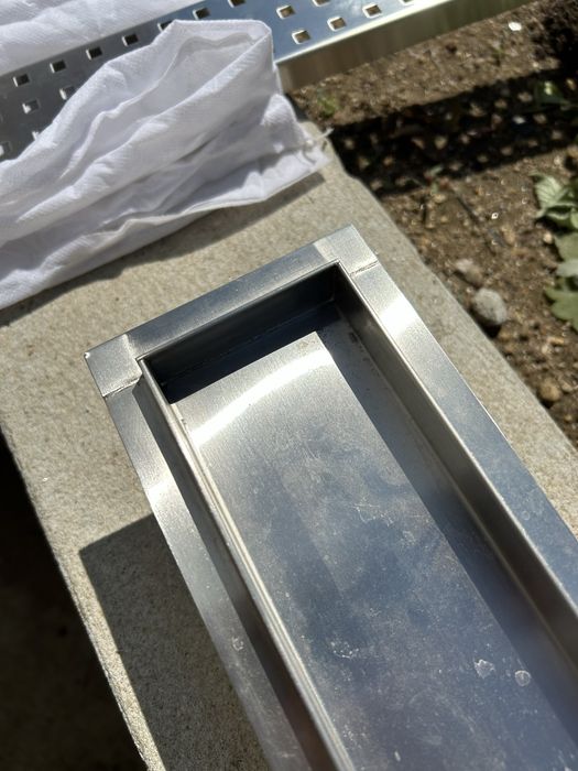 Sifão Aço Inox 900x70mm
