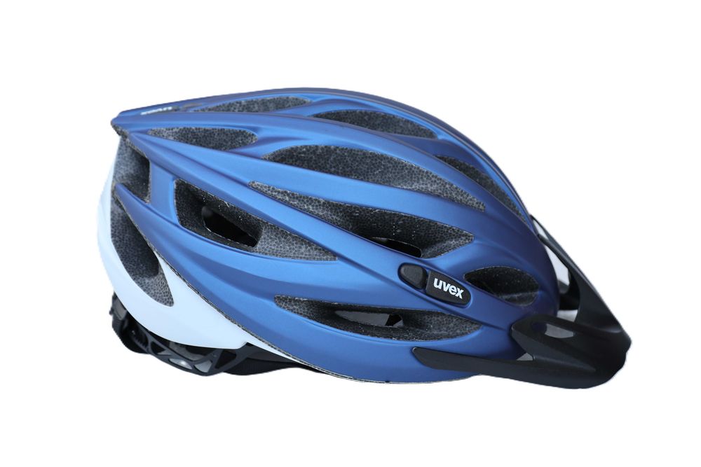 Kask rowerowy UVEX Oversize Blue-white matt 61-65 cm