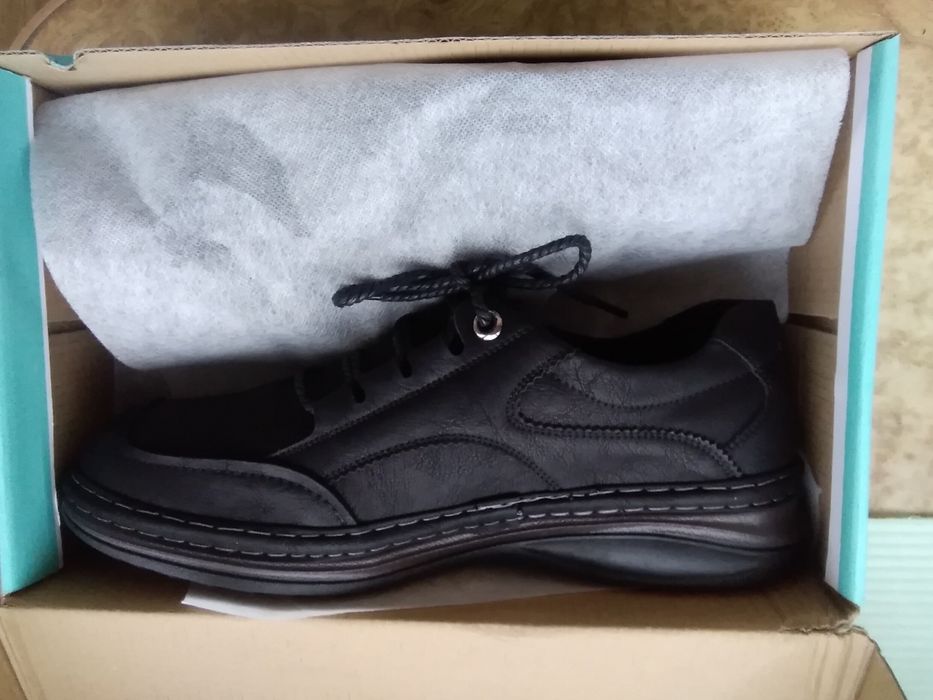 Кожаные полуботинки