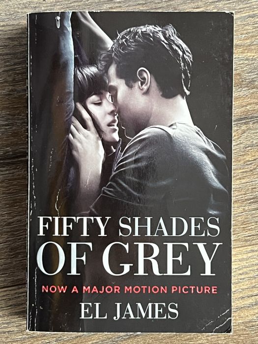 50 Shades of Grey / 50 twarzy Greja E.L.James, wersja angielska.
