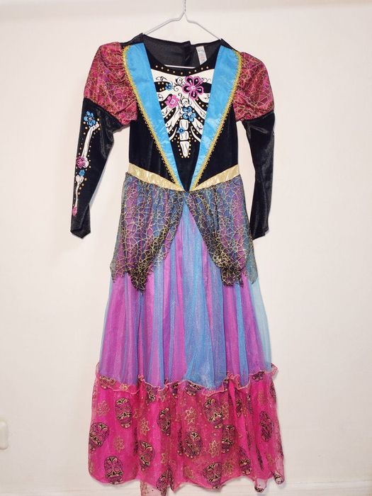 Карнавальна, новорічна сукня відьмочки, катріни санта муерте.