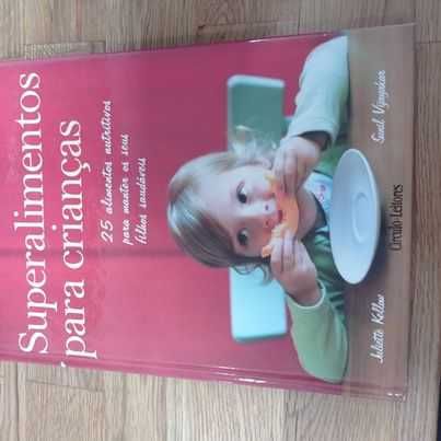vendo livro superalimentos para criança
