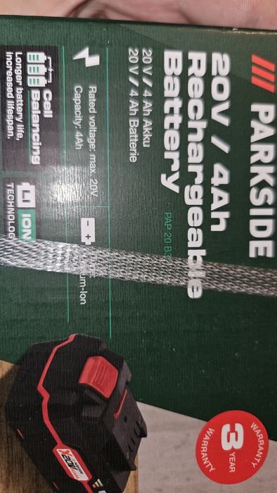 Parkside Akumulator 4Ah i 8Ah