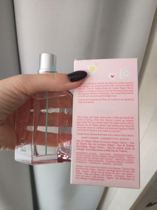 Nowe perfumy L'occitane fleurs de cerisier 50 ml