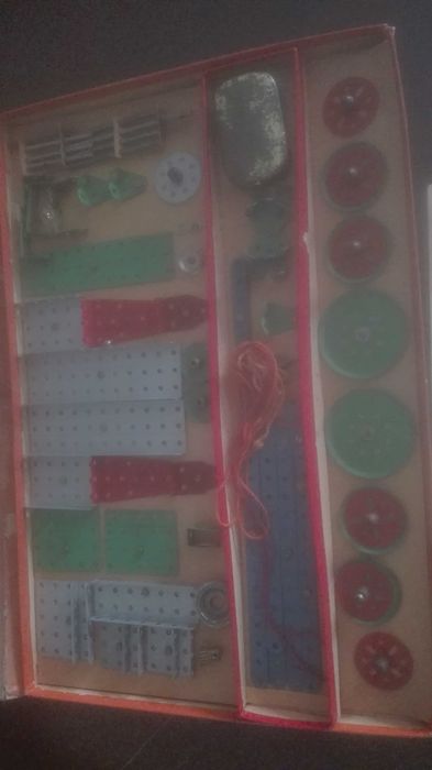 Brinquedo tipo lego antigo