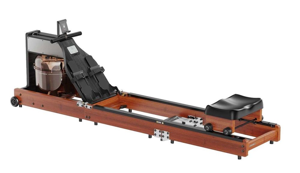 Wioślarz wodny KINGSMITH, drewno, składany, premium, jak nowy!