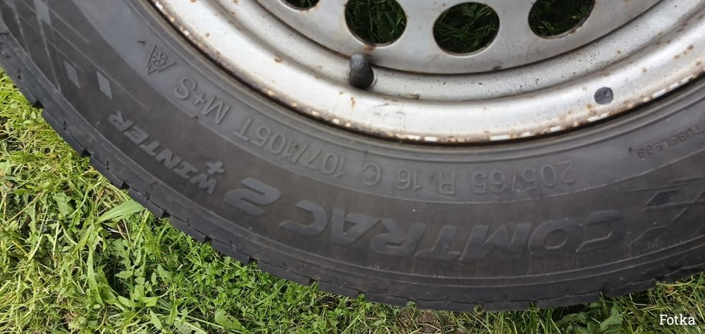 Felgi i Bus VwT5, T6 plus opony 205×65  C